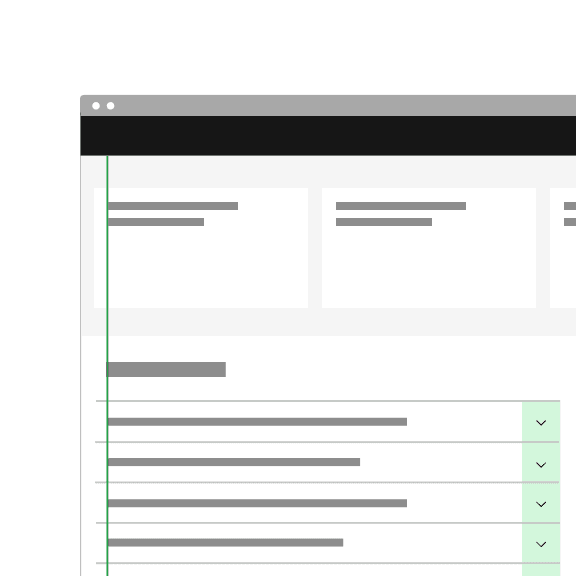 Do use the default end icon alignment to keep accordion text aligned with other content on the page. Do use the default end icon alignment to keep accordion text aligned with other content on the page.